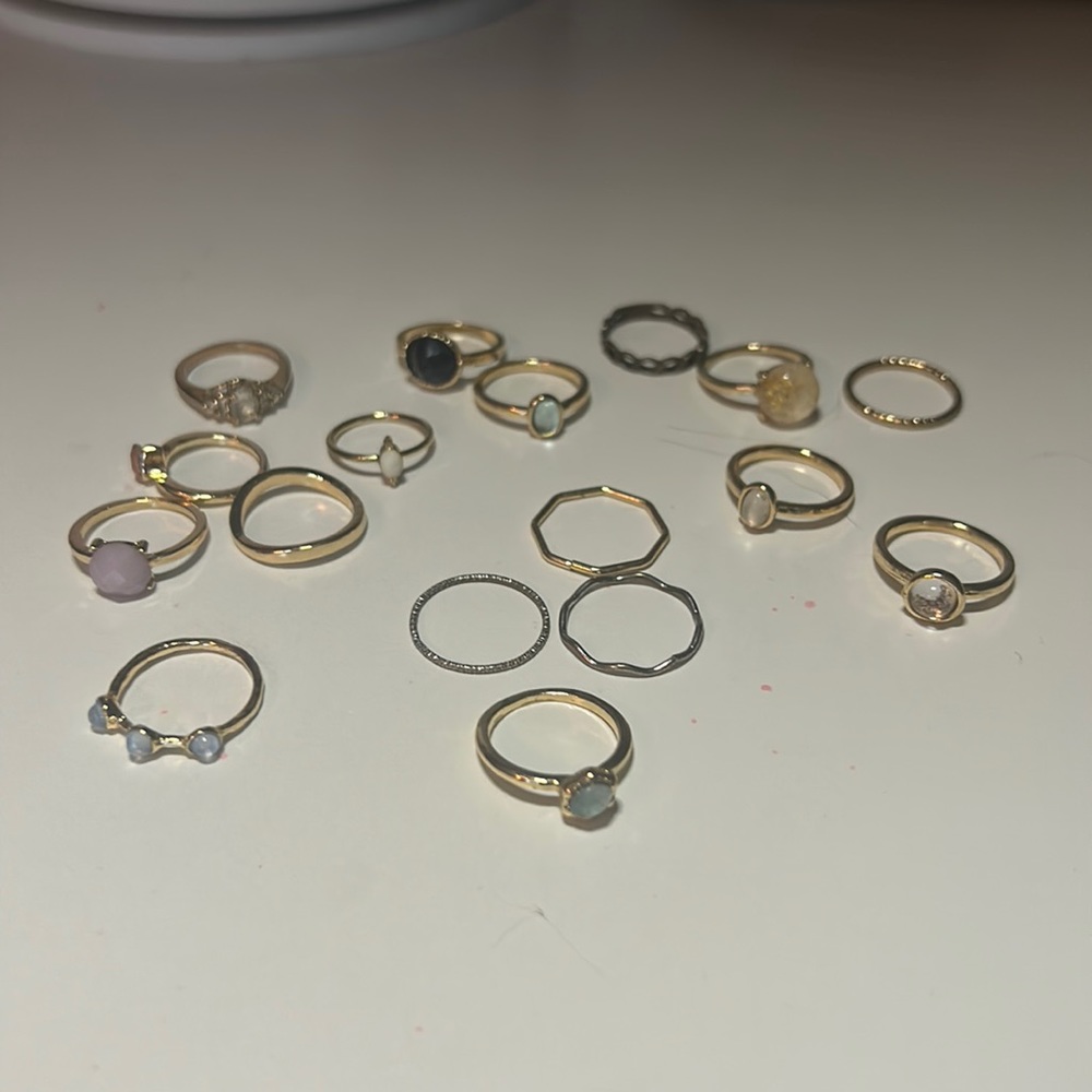 17 rings